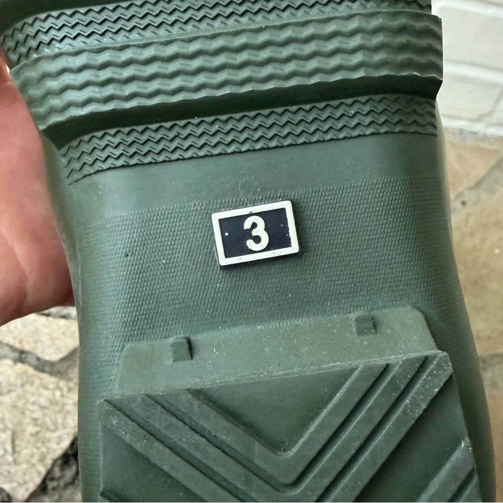 Barbour Bede Wellington “Wellie” Boots in Olive, SZ UK 3 (US 5.5-6) EUC - Picture 12 of 12